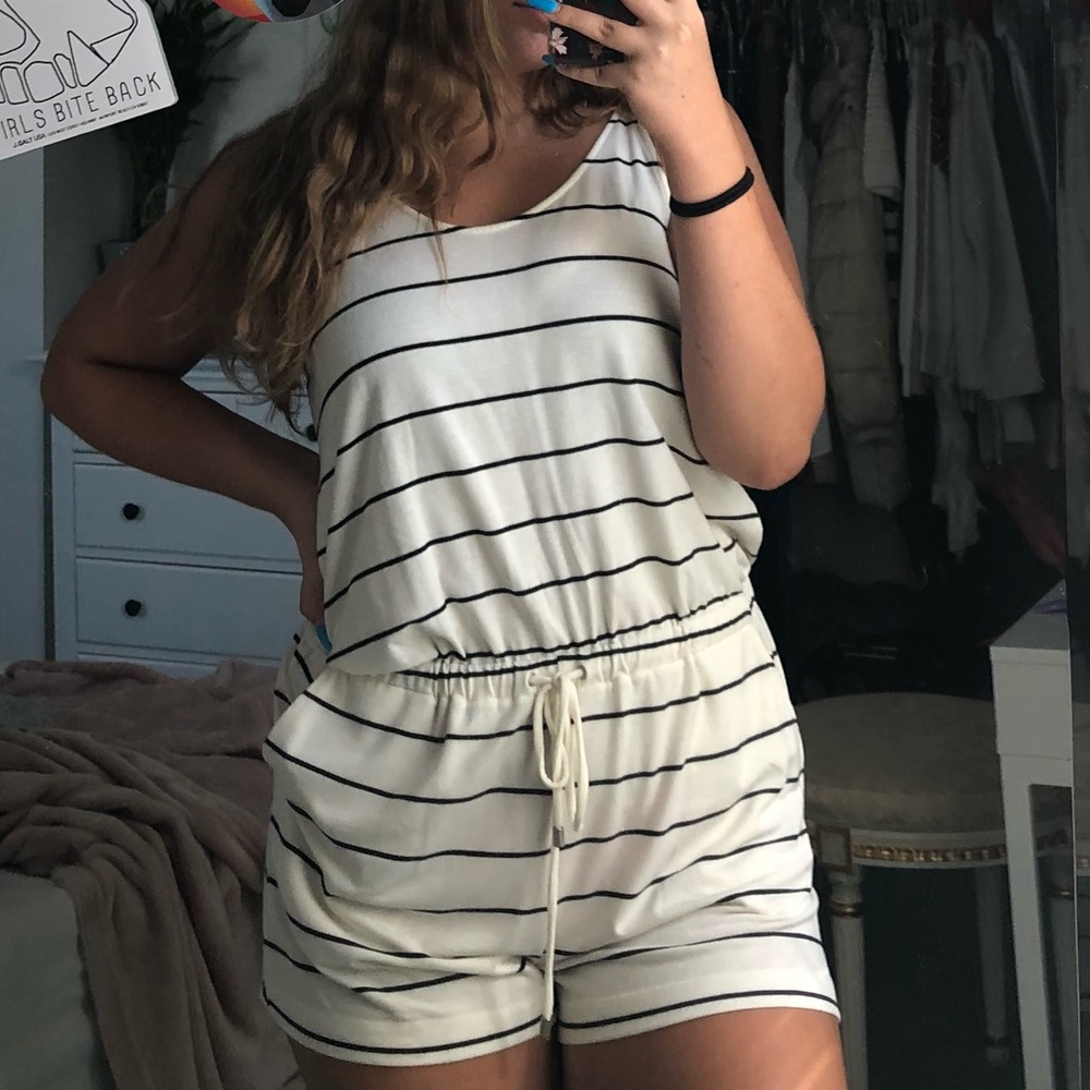 Striped Romper